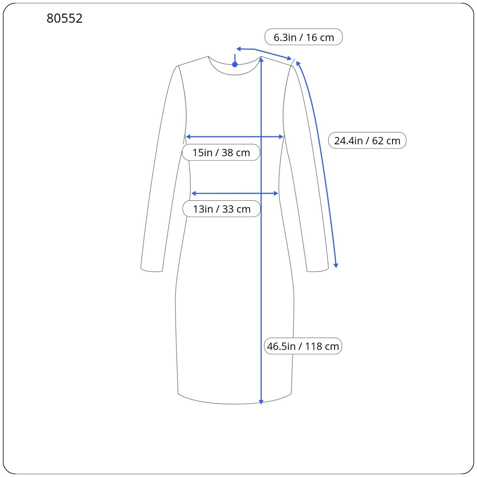 JOHN RICHMOND moteriška suknelė S juoda pūsta ilgomis rankovėmis imitacine iškirpte laisvalaikio stiliaus logotipu 