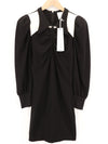 Black Viscose Dress