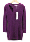 Violet Polyester Dress