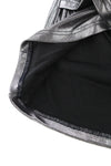 Silver Polyester Dress
