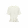 Off White Viscose T-Shirt