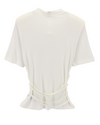 Off White Viscose T-Shirt