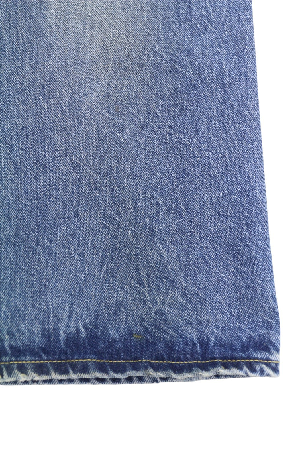 R13 Cuffed X-BF Women Jeans 28 Jasper Straight Fit Whiskers Faded Denim PF25