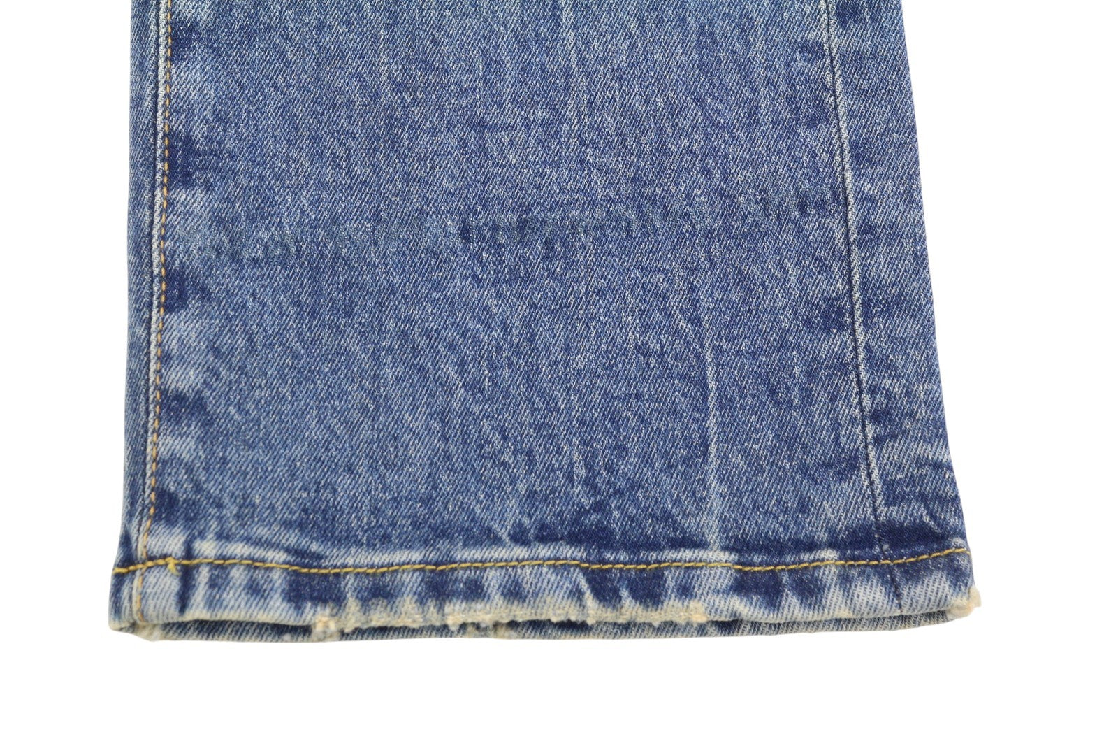 R13 Boy Straight Women Jeans 27 Kelly Stretch Cropped Faded Blue Denim RRP699