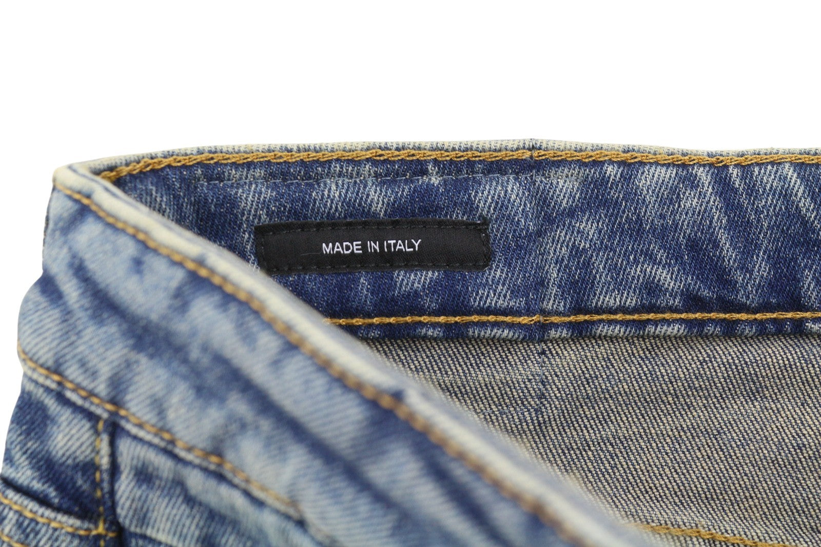 R13 Boy Straight Women Jeans 27 Kelly Stretch Cropped Faded Blue Denim RRP699