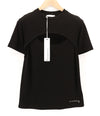 Black Viscose T-Shirt