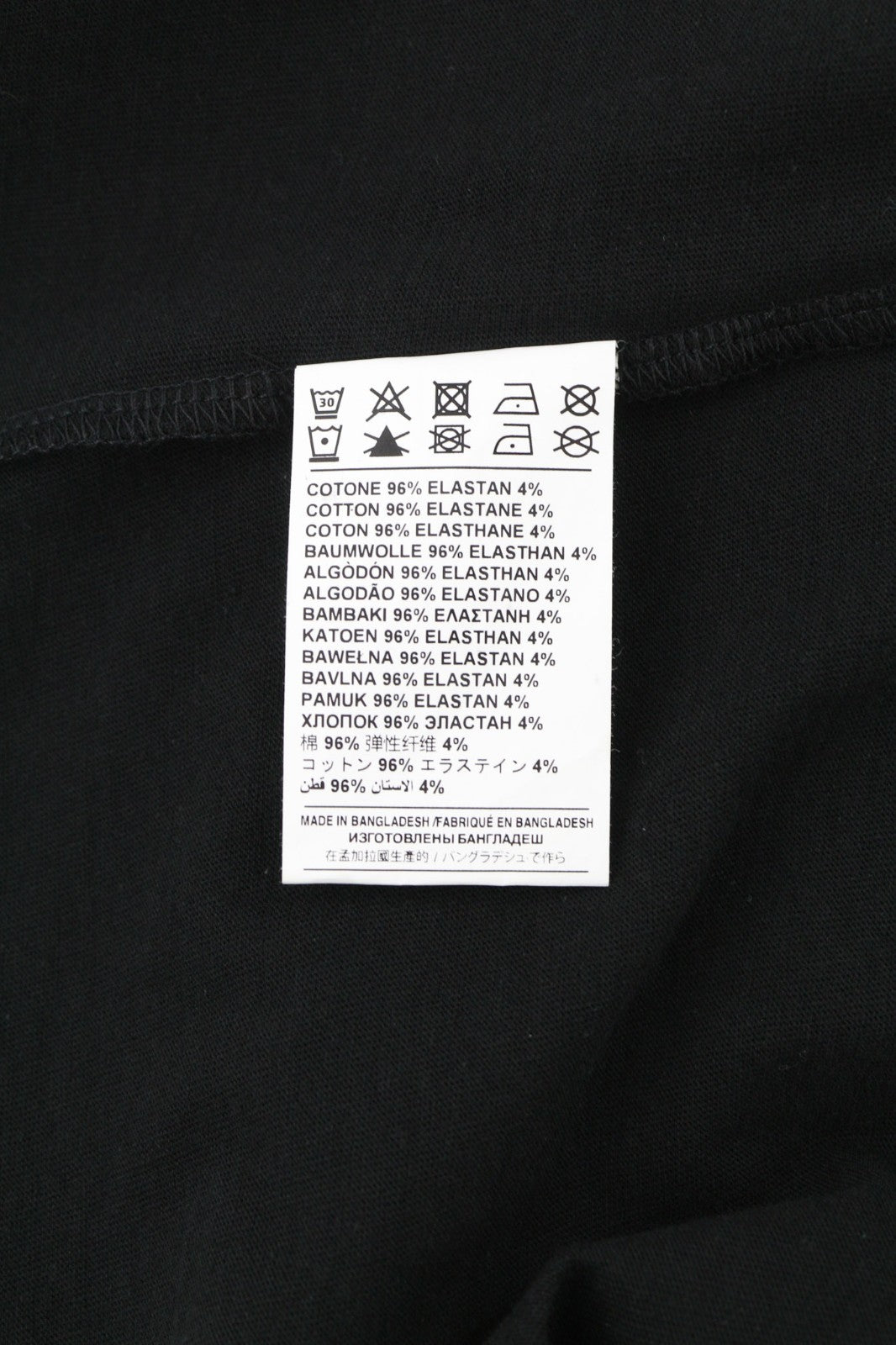 JOHN RICHMOND vyriški marškinėliai su juodu ir trumpomis rankovėmis, M dydžio, su lopais ir logotipu, visiems metų laikams 