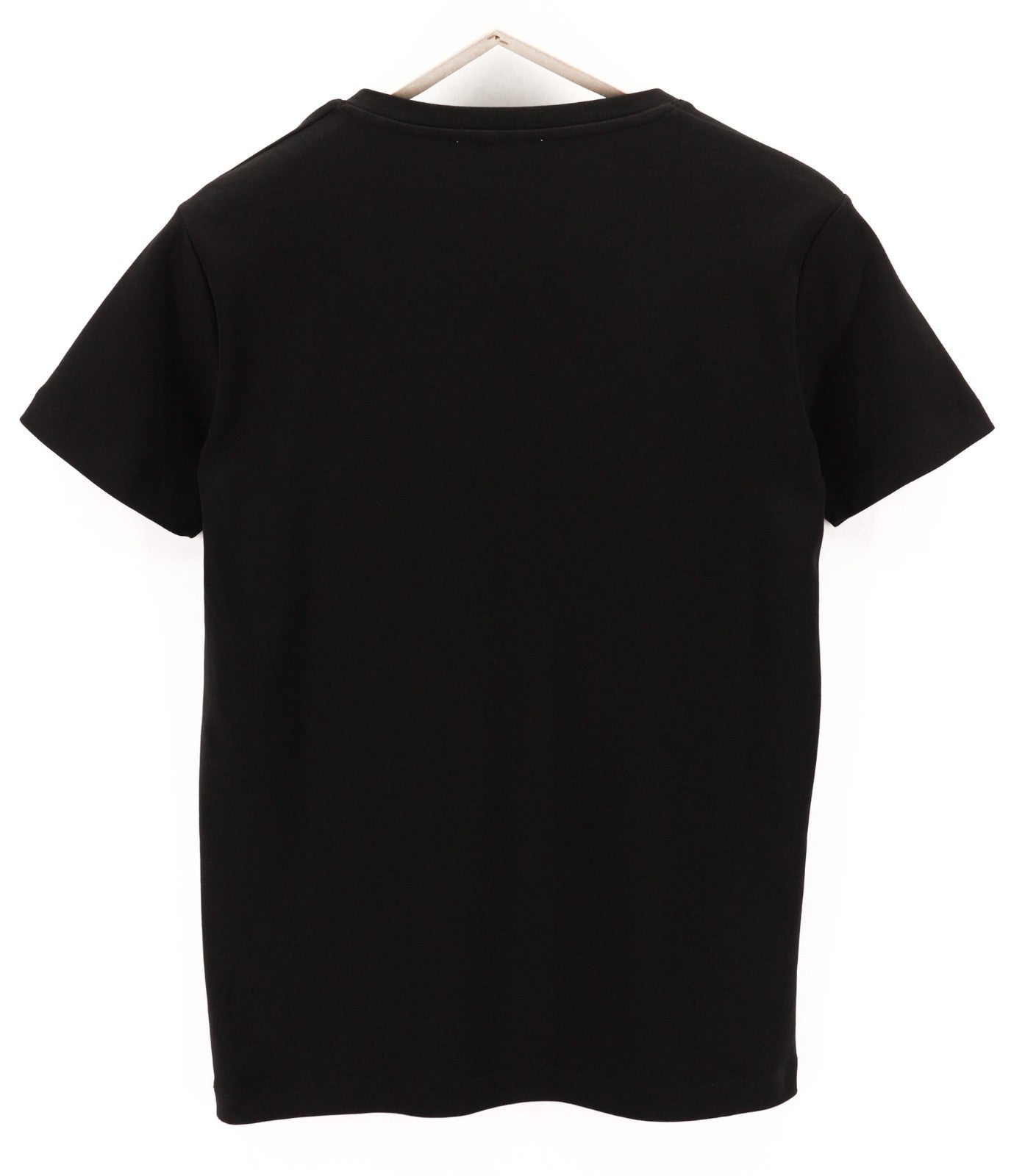 RICHMOND moteriški marškinėliai S juodi su V formos iškirpte ir trumpomis rankovėmis, laisvalaikio stiliaus, visiems metų laikams 