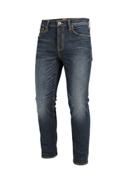 NUDIE JEANS Thin Finn Grey Authentique Naudoti Vyriški Džinsai W28/L34 Slim Cotton Zip Užtrauktukas 
