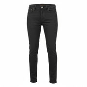 NUDIE JEANS Skinny Lin Women's Jeans W27/L32 Black In Black Coated Organic