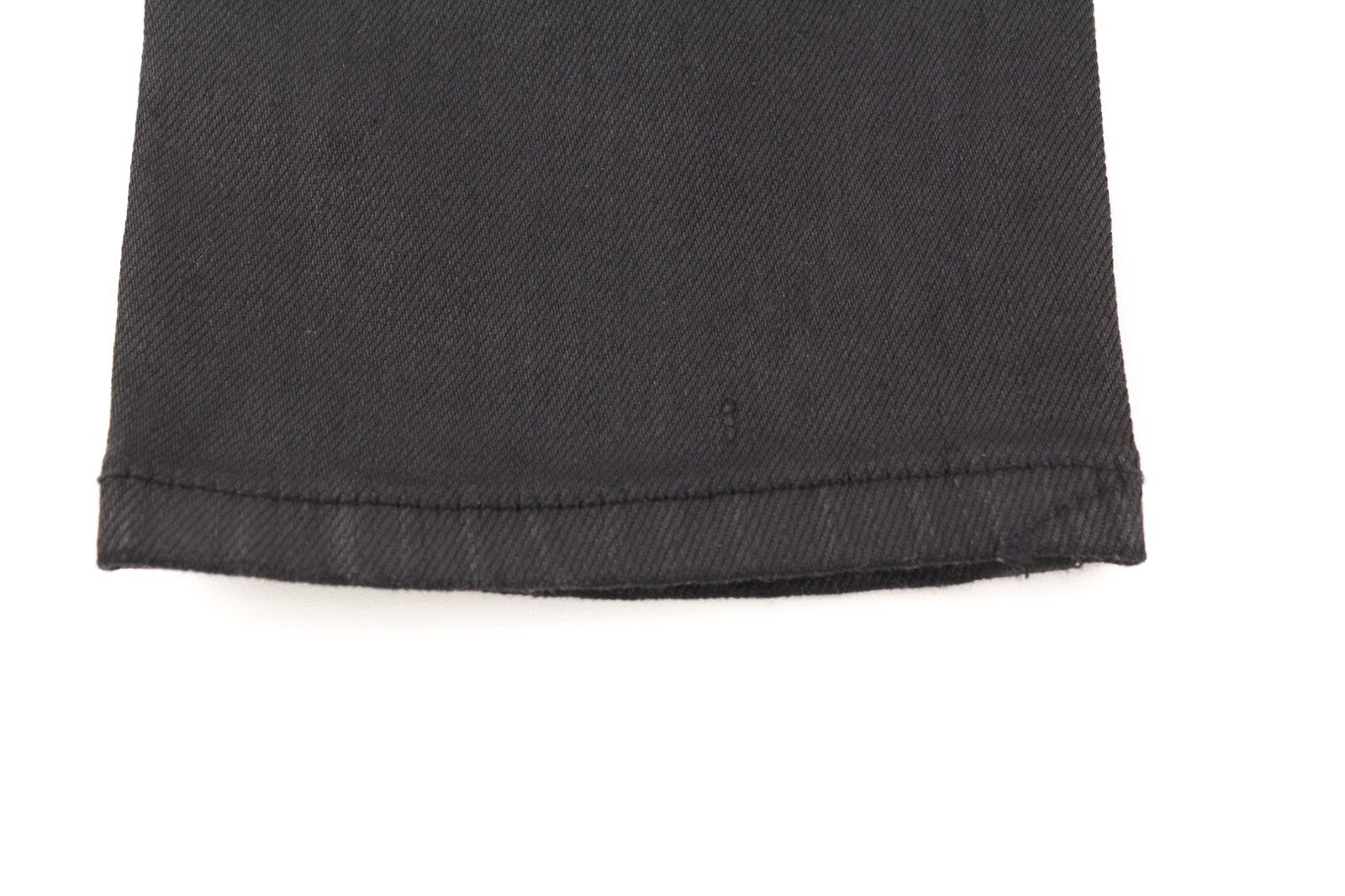 NUDIE JEANS Skinny Lin vyriški džinsai W28/L32 juodi su juodu dengtu medvilniniu užtrauktuku 