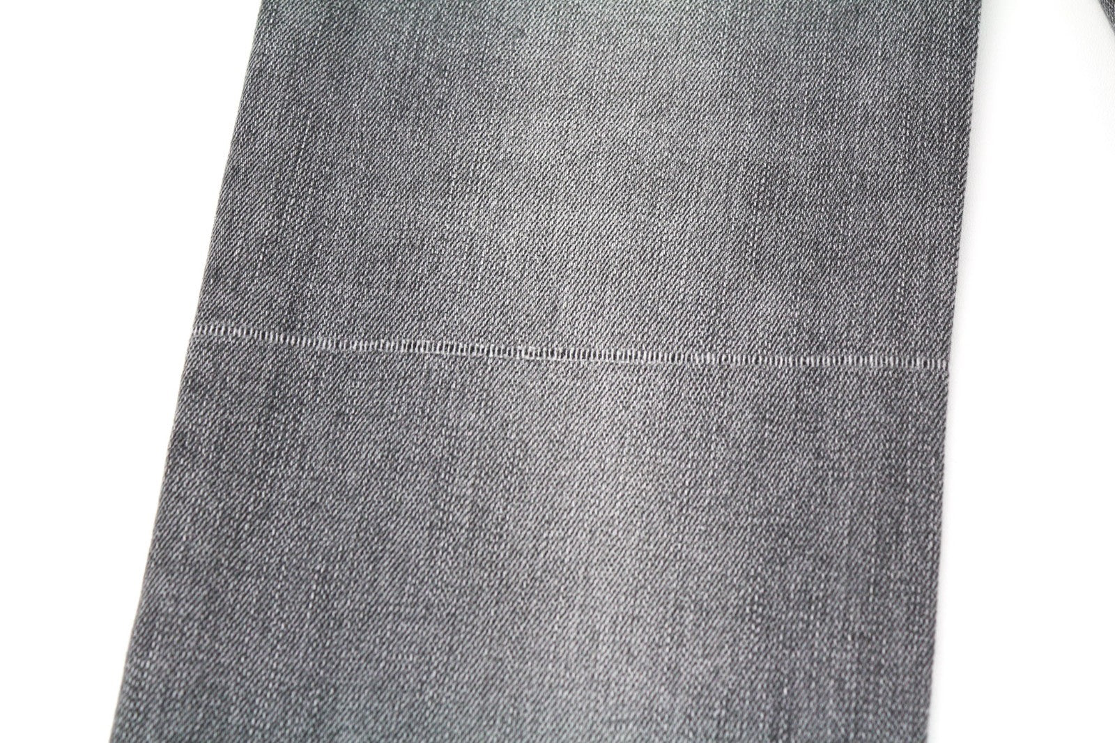 NUDIE JEANS Skinny Lin vyriški džinsai W28/L34 Grey Wolf Washed Stretch Denim Logo 