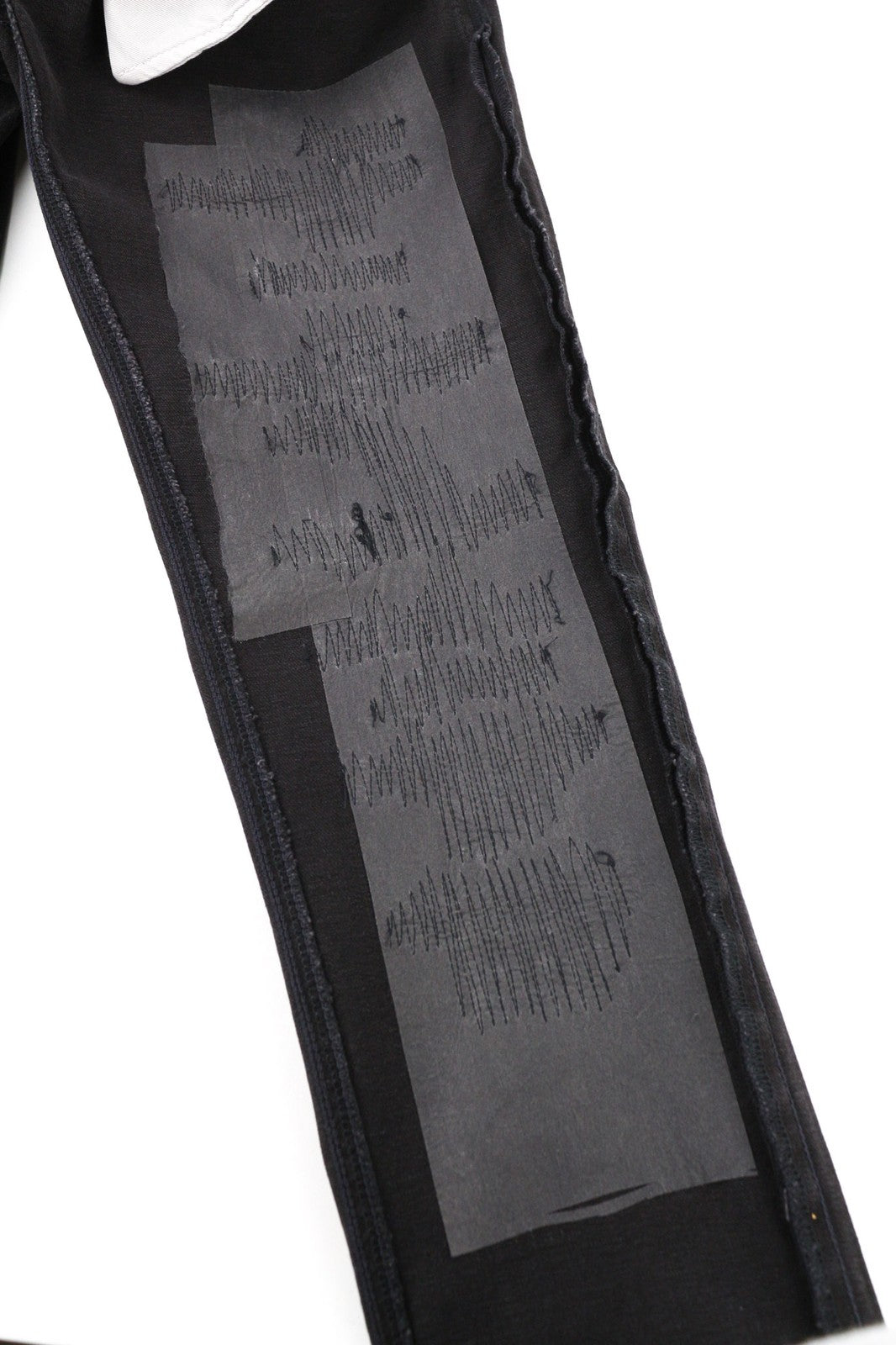 NUDIE JEANS Skinny Lin dėvėti juodi vyriški džinsai W30/L32 dėvėti laisvalaikio stiliaus, išblukę 