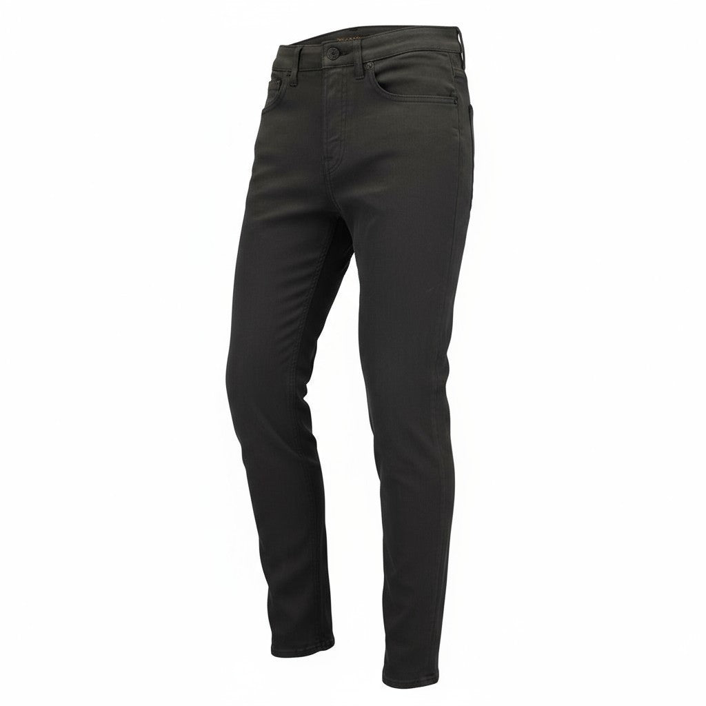 NUDIE JEANS Aukštakulniai „Tilde Painted Black“ vyriški džinsai W28/L32 Skinny Fit Denim 