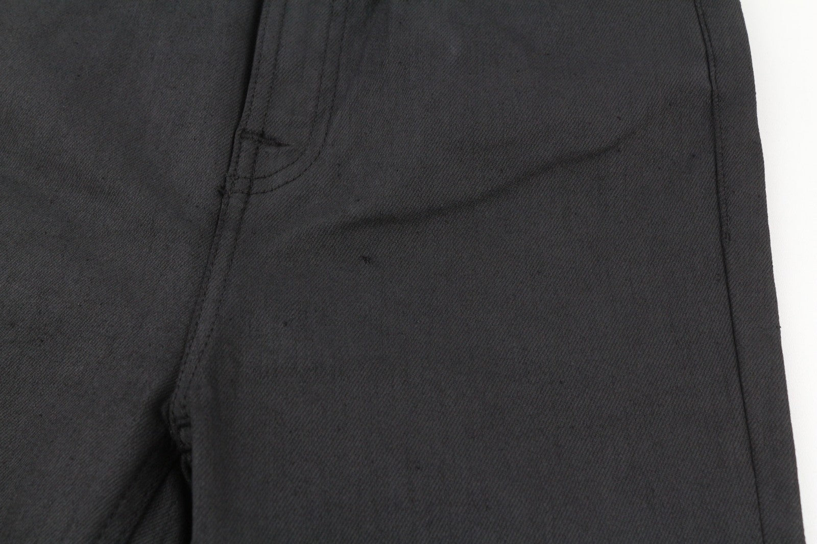 NUDIE JEANS Aukštakulniai „Tilde Painted Black“ vyriški džinsai W28/L32 Skinny Fit Denim 