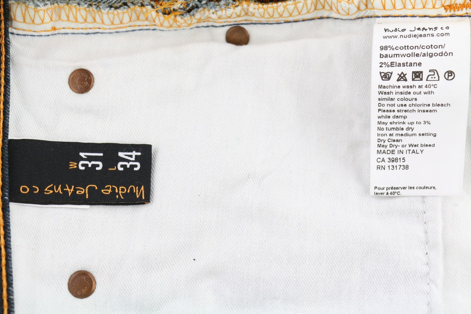 NUDIE JEANS ploni, pilki, dėvėti vyriški džinsai W31/L34 su išblukusiu užtrauktuku ir 5 kišenėmis 