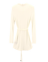 White Viscose Dress