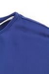 Blue Polyester Dress