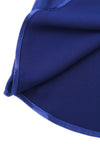 Blue Polyester Dress