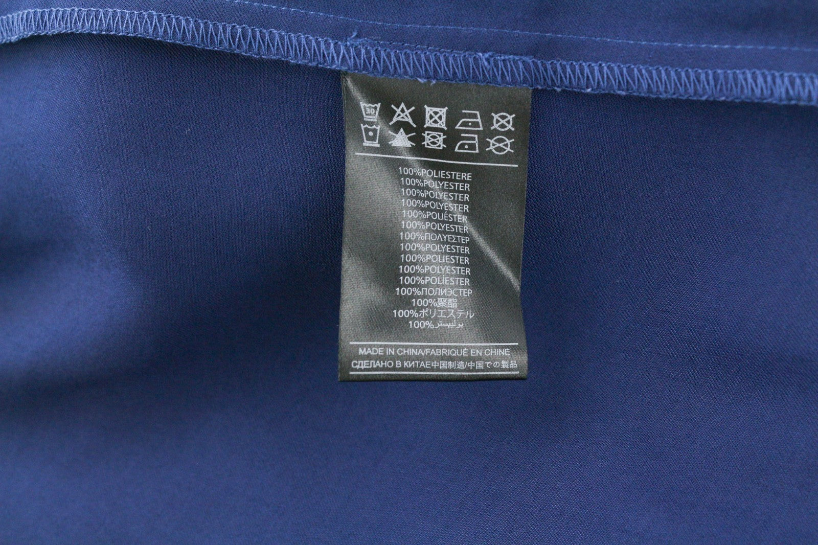 JOHN RICHMOND moteriška suknelė ~S mėlyna, tampriu juosmeniu, ilgomis rankovėmis, mini stiliaus 