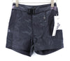 Grey Polyurethane Shorts