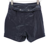 Grey Polyurethane Shorts