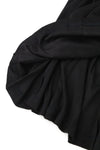 Black Polyester Skirt