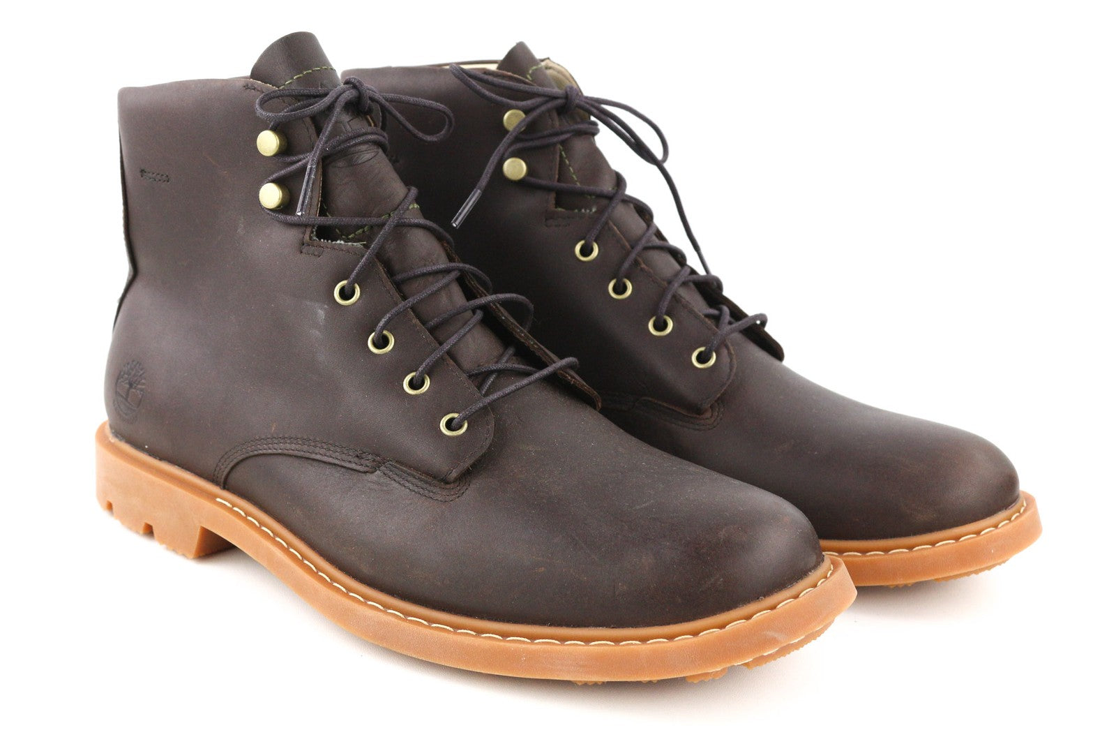 TIMBERLAND AFHP-A5050 vyriški batai EU43.5/44 tamsiai rudi odiniai aukštakulniai 