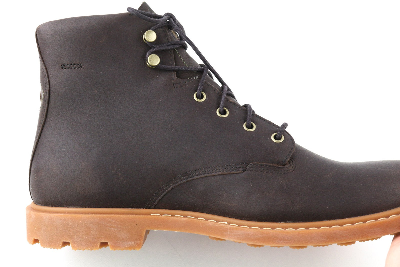 TIMBERLAND AFHP-A5050 Men's Shoes EU43.5/44 Dark Brown Leather High-Top