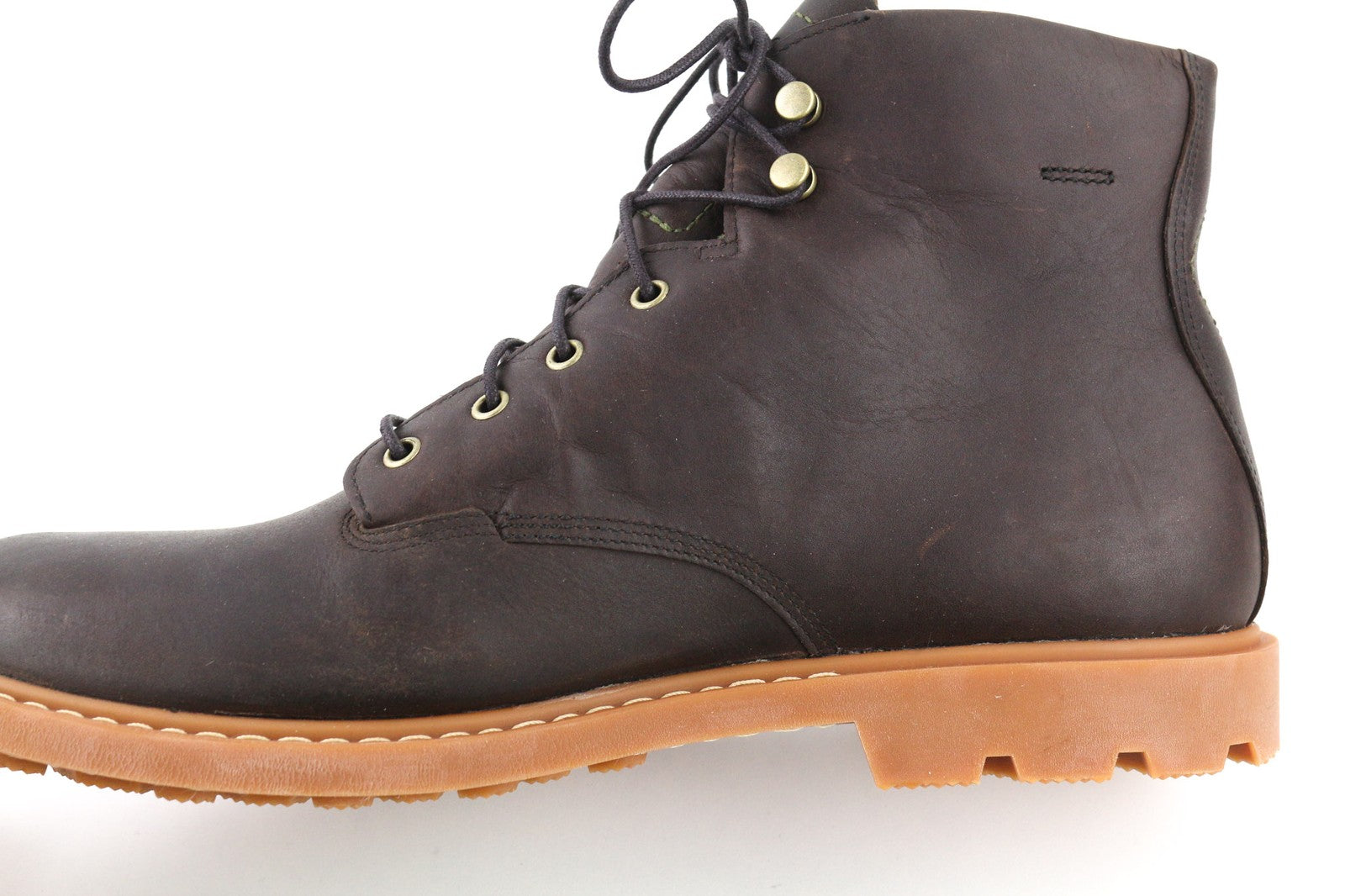 TIMBERLAND AFHP-A5050 Men's Shoes EU43.5/44 Dark Brown Leather High-Top