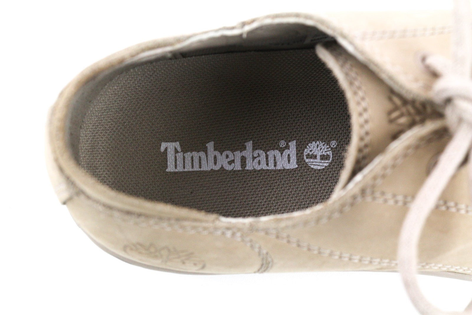 TIMBERLAND A22N7-A3746 vyriški sportbačiai EU43.5/44 smėlio spalvos odiniai žemapadžiai batai 
