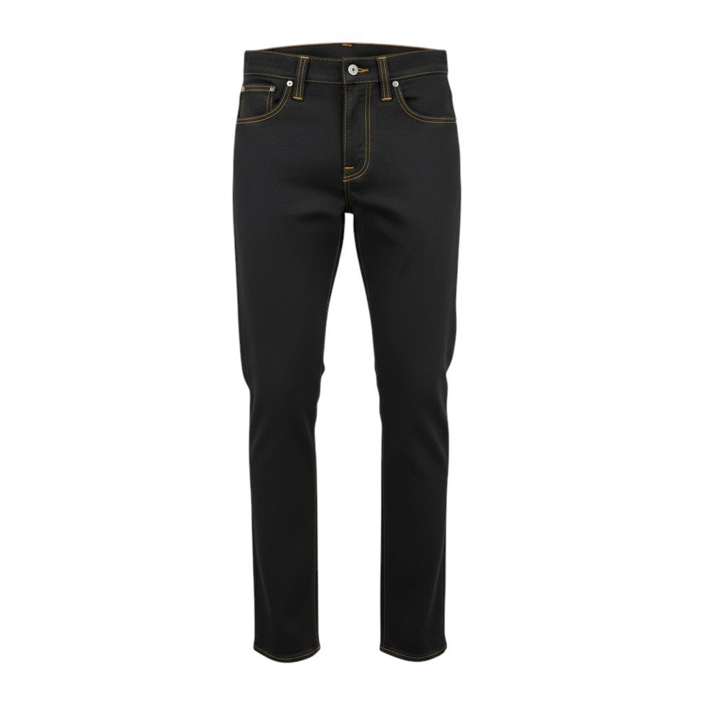 NUDIE JEANS Grim Tim vyriški džinsai W28/L32 Slim Fit tamsiai mėlyni su dengtu sluoksniu 