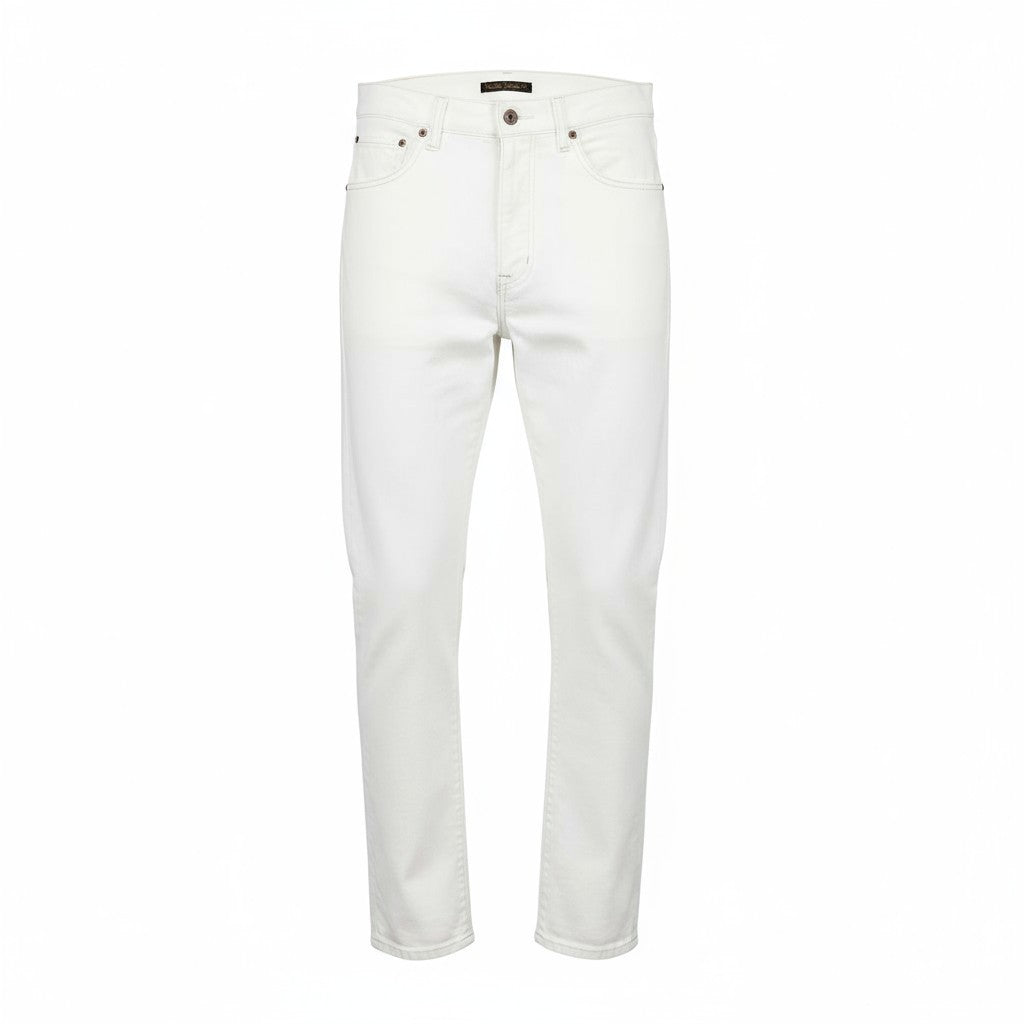 NUDIE JEANS Sleepy Sixten vyriški džinsai W28/L30 Relaxed Stretch Ecru 