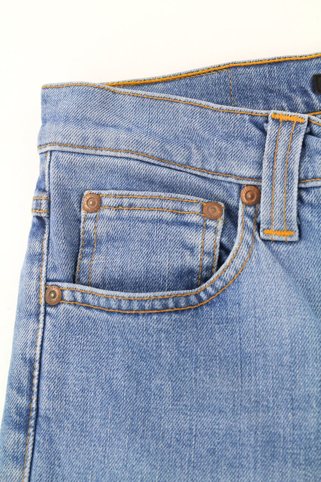 NUDIE JEANS Vyriški „High Kai“ džinsai W29/L32 Skinny Stretch, mėlyni, skalbinių spalvos 