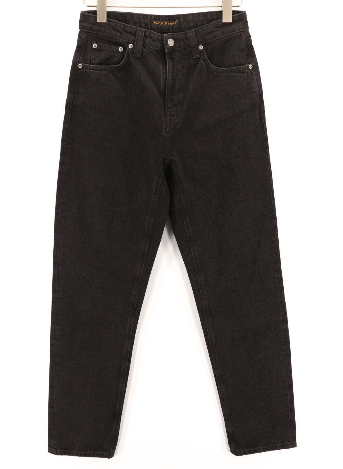 NUDIE JEANS Breezy Brit Women's Jeans W29/L30 Regular Taper Black