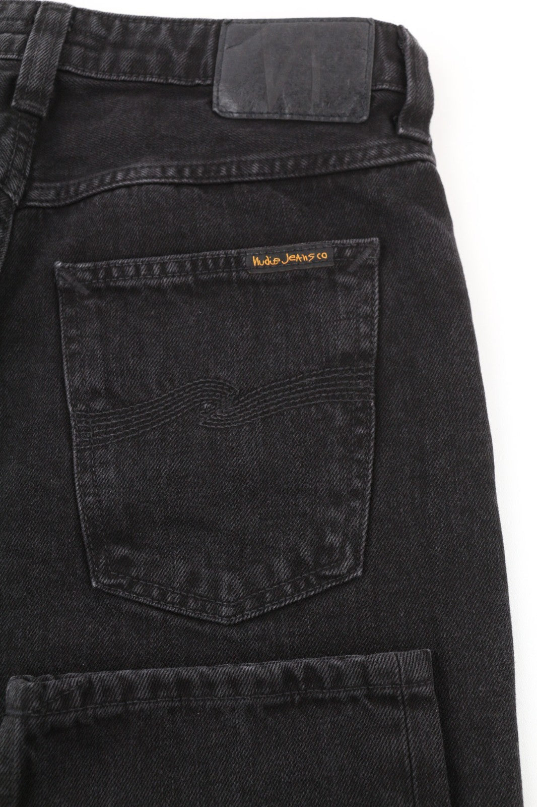 NUDIE JEANS Breezy Brit Women's Jeans W29/L30 Regular Taper Black