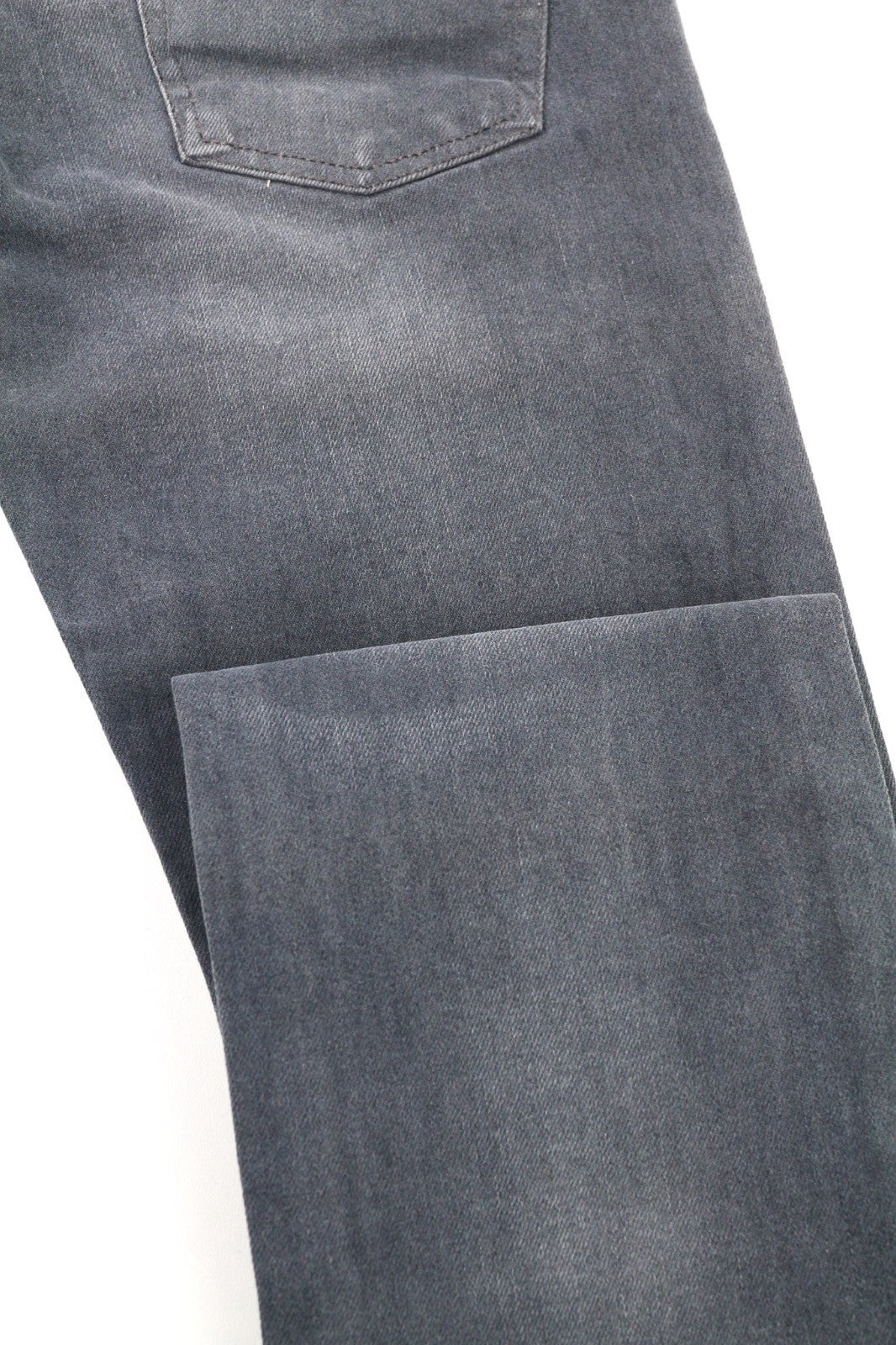 NUDIE JEANS Thin Finn vyriški džinsai W28/L32 Slim pilki tamprūs laisvalaikio stiliaus 