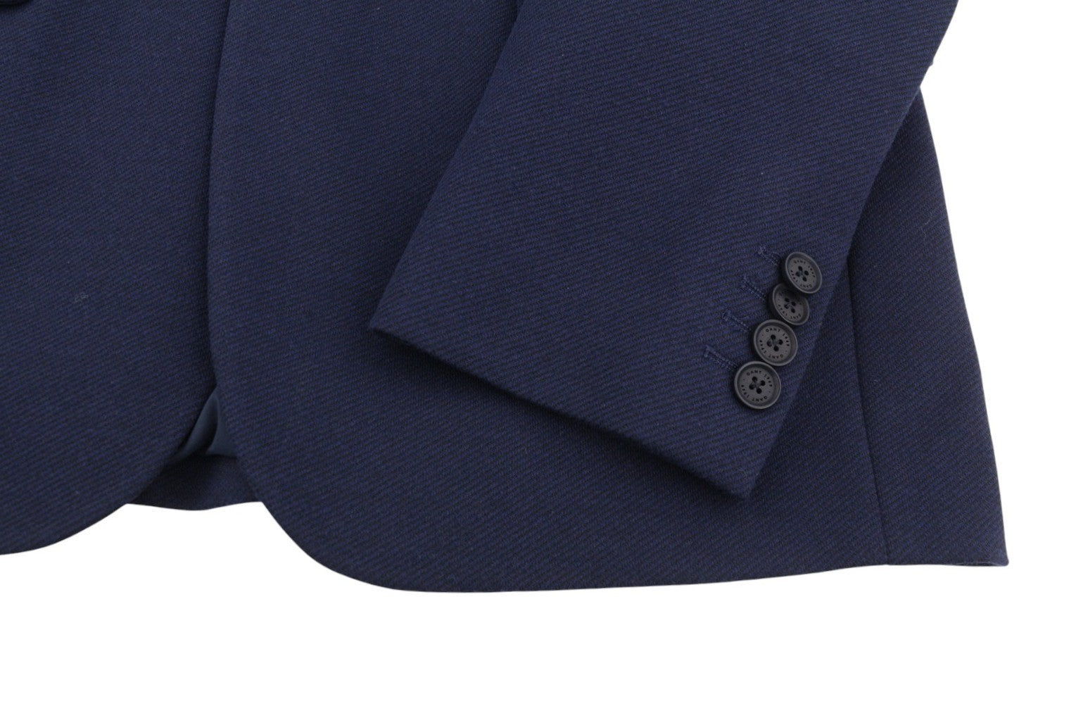 GANT Jersey Men Suit EU48 / EU50 Evening Blue Slim Single-Breasted Notch 2in1