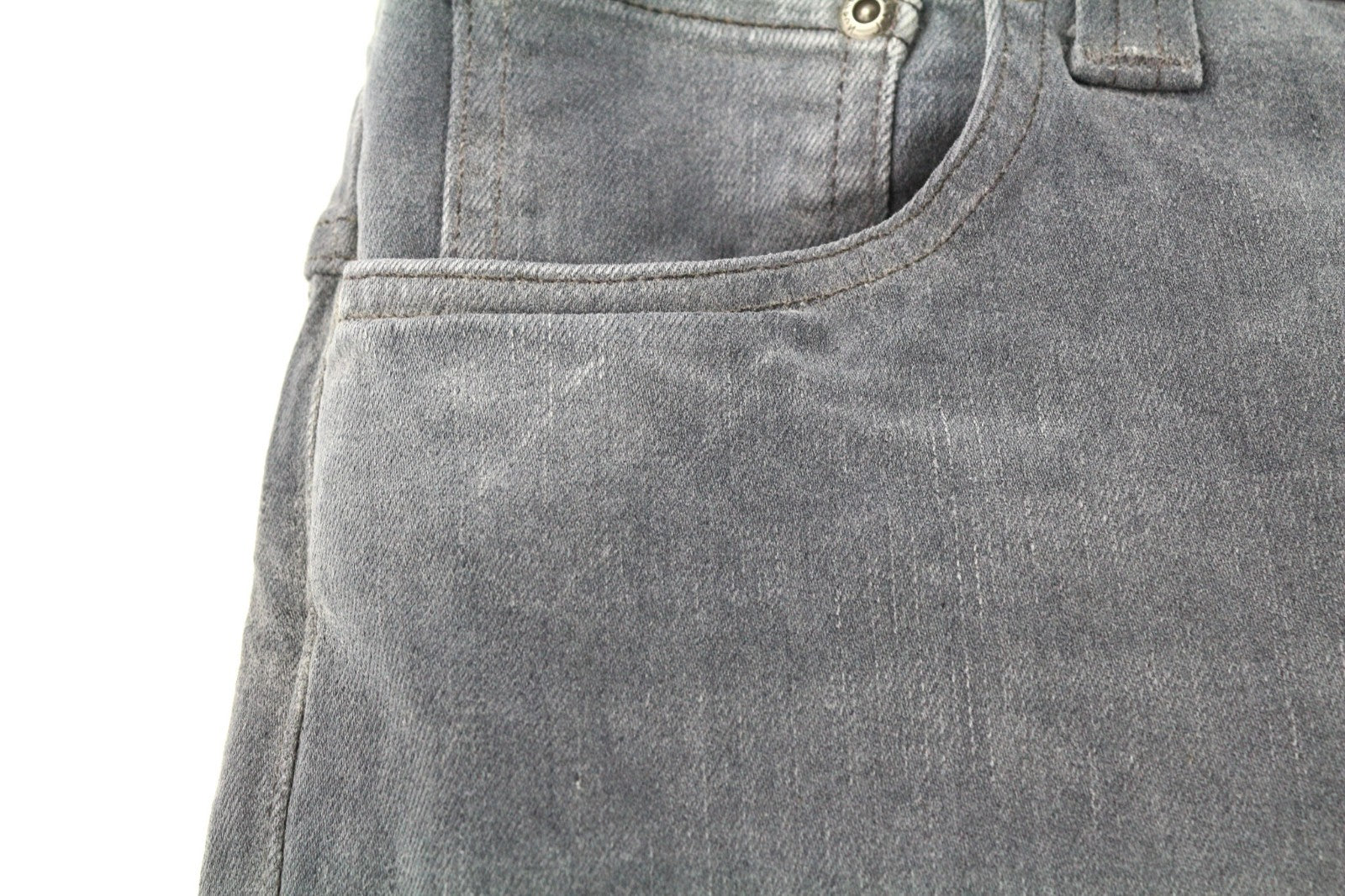 NUDIE JEANS ploni Finn vyriški džinsai W31/L32 Slim Faded Grey laisvalaikio tamprūs 