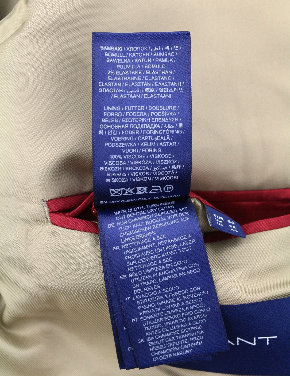 GANT Velvet Club vyriškas švarkas EU54 tartano spalvos žalias su įpjova atvartu, vienaeilis RRP499 