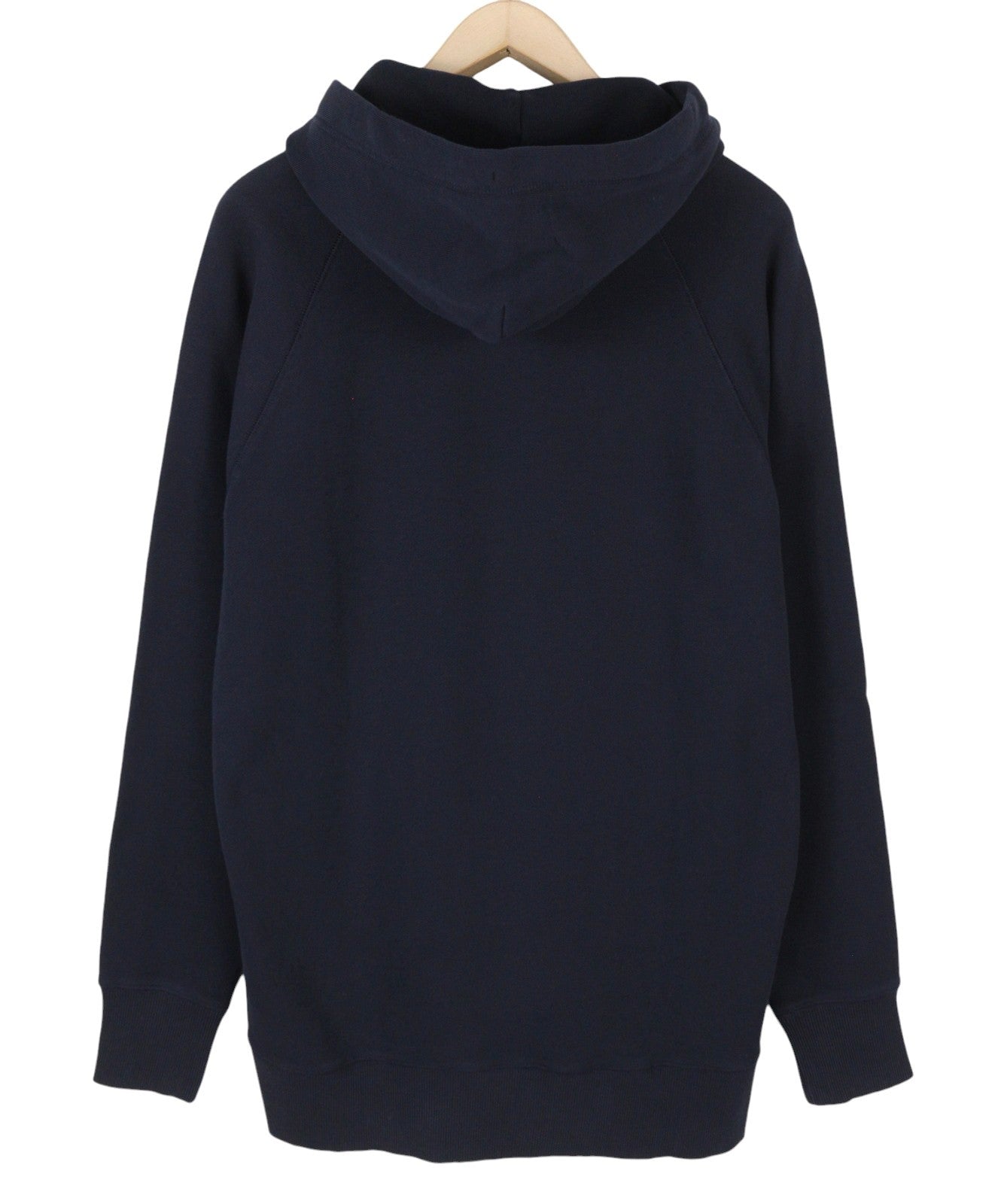 GANT Collegiate Sweat vyriškas džemperis su gobtuvu L dydžio, vakaro mėlynos spalvos medvilninis megztinis su kengūros kišene 