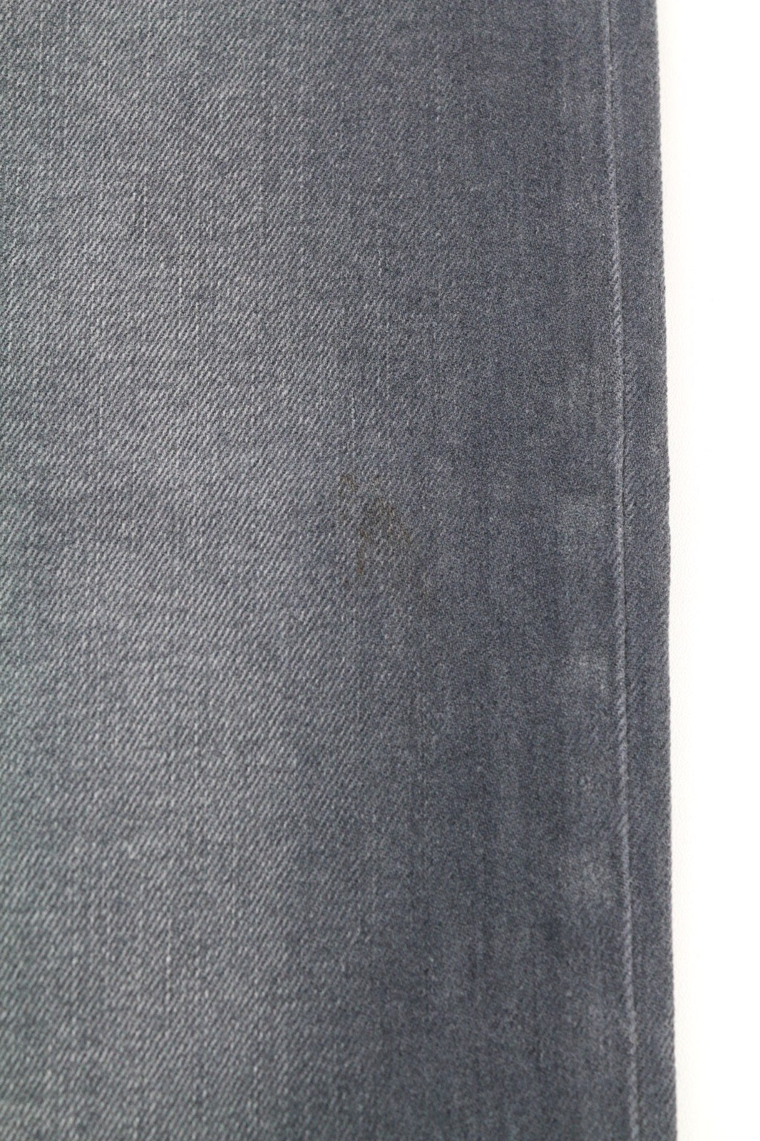 NUDIE JEANS ploni „Finn“ vyriški džinsai W30/L32 Slim Fit išblukintos pilkos medvilnės mišinio 