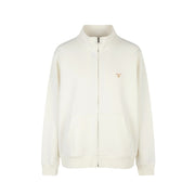 GANT Bru Original Full Zip Cardigan Men Sweatshirt 3XL Eggshell High Neck Light