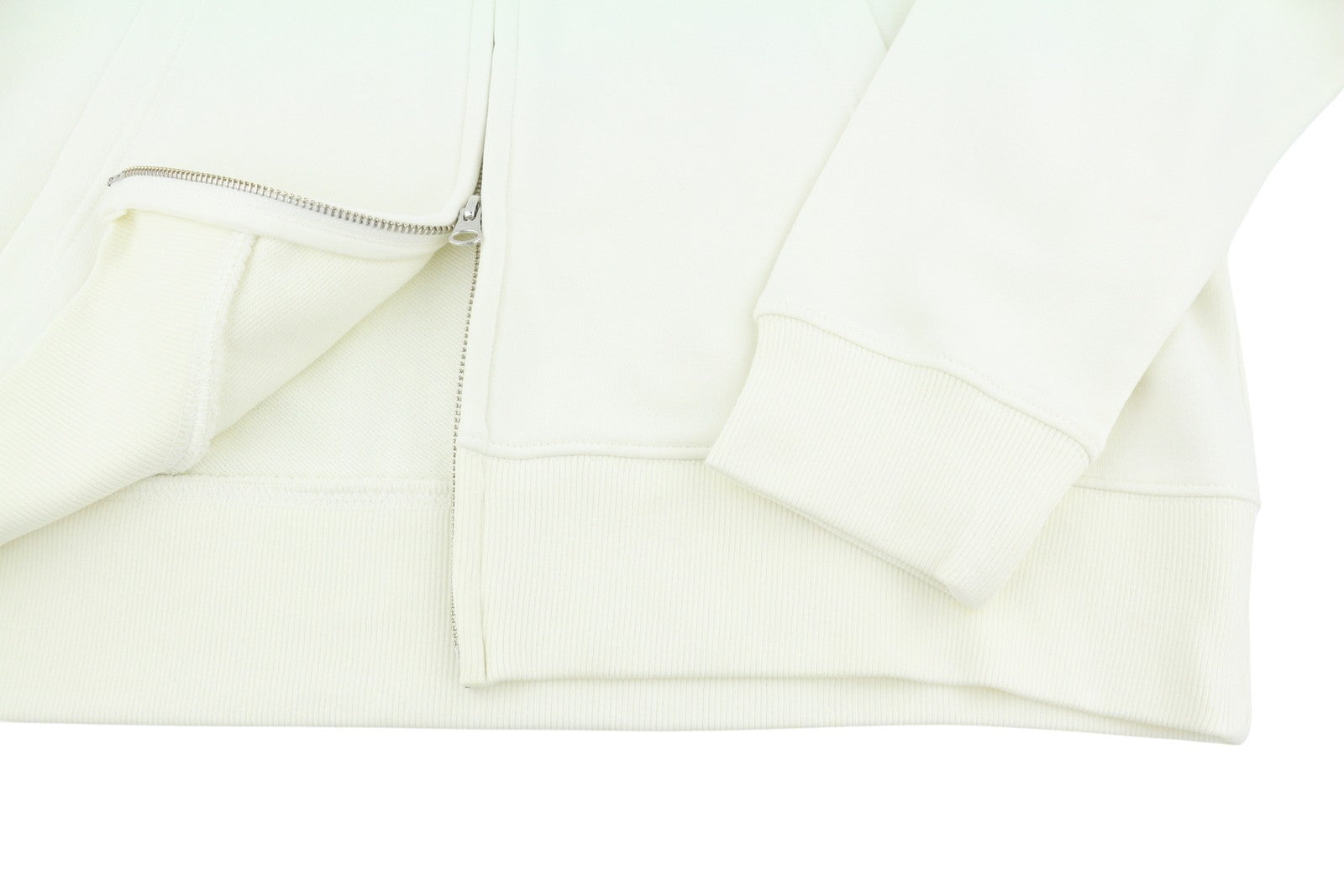 GANT Bru Original Full Zip Cardigan Men Sweatshirt 3XL Eggshell High Neck Light