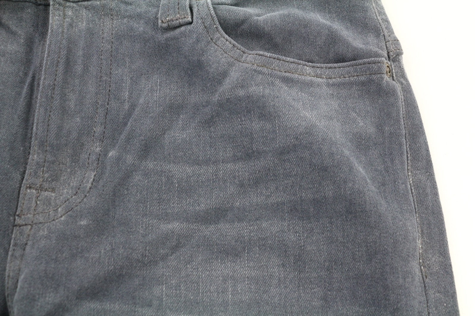 NUDIE JEANS ploni „Finn“ vyriški džinsai W30/L32 Slim Faded Grey Cotton wrapped 