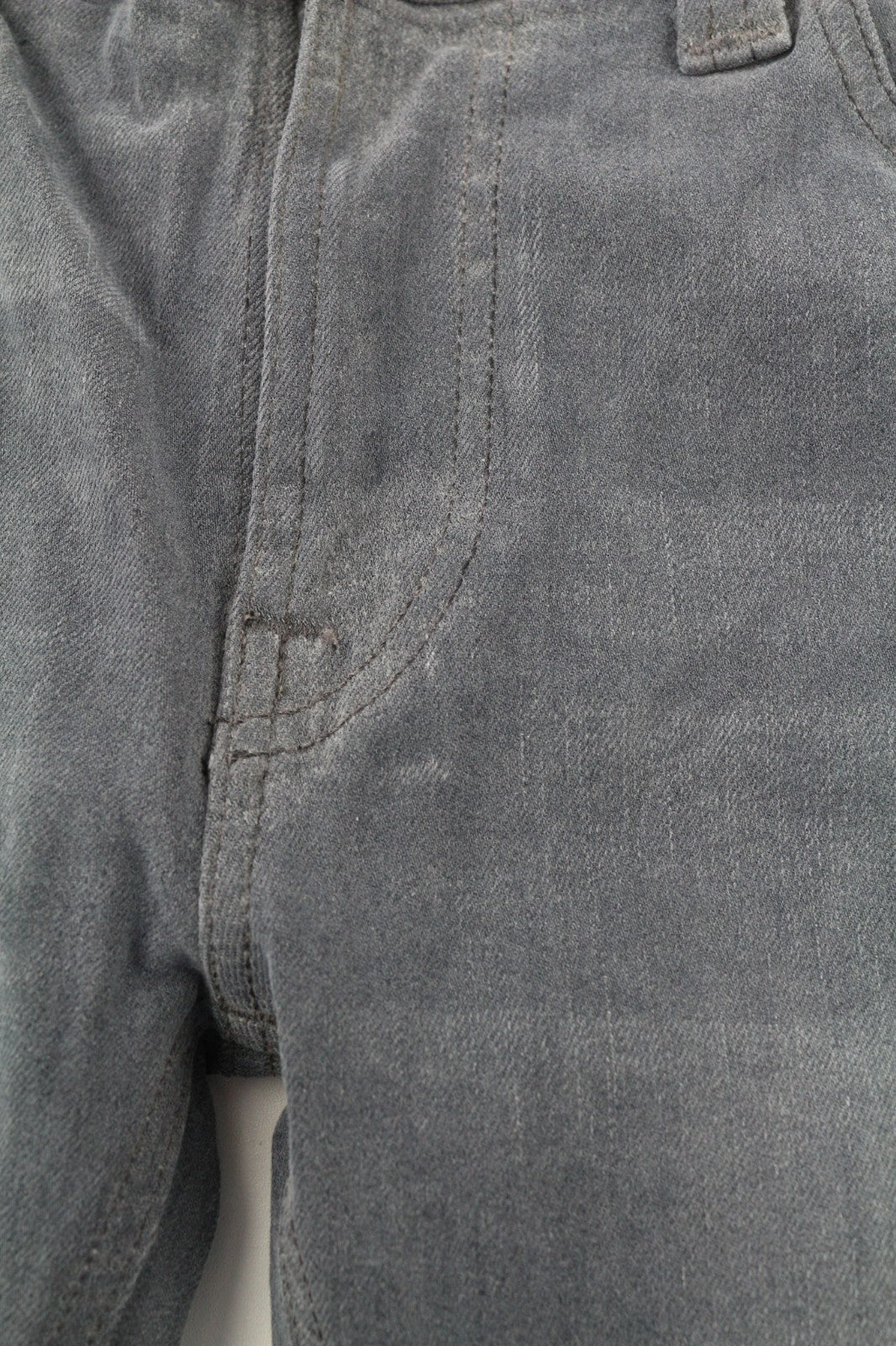 NUDIE JEANS ploni vyriški Finn džinsai W30/L32 ploni vidutinio liemens pilki medvilnės mišinio džinsai 