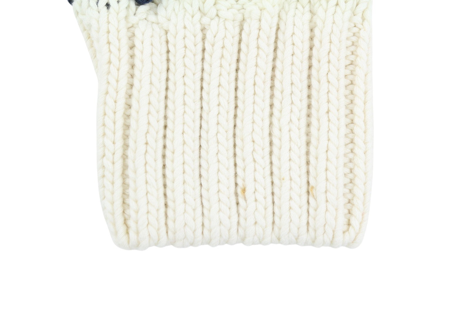 GANT Chunky Cable C-Neck Men Jumper XL Cream Wool Knit Thick Pullover RRP299