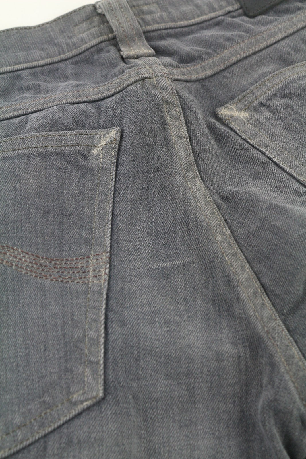 NUDIE JEANS vyriški aptempti ilgi džinsai W28/L32 tamsiai pilki, ploni su logotipu ir skalbtais logotipais 