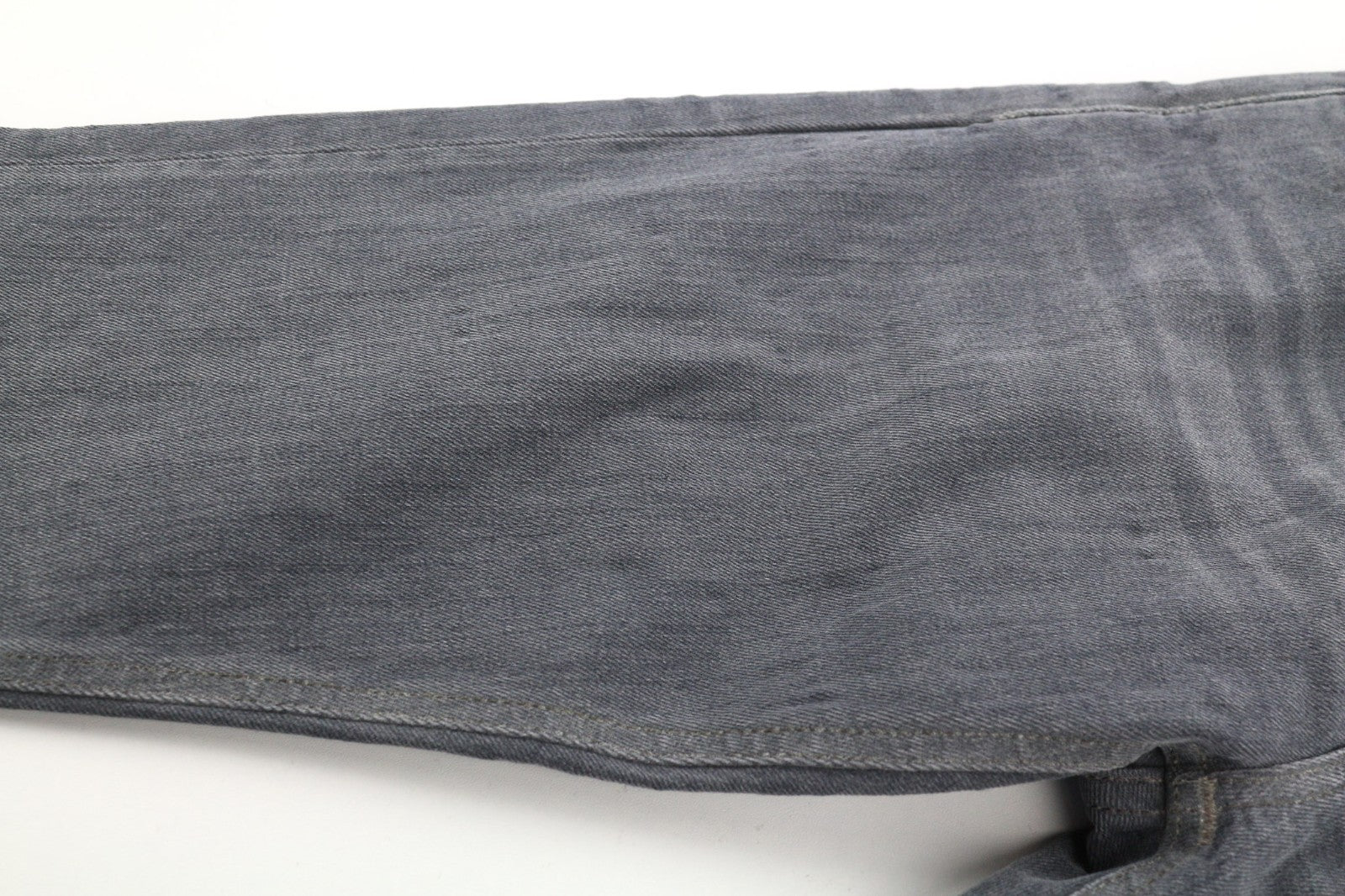 NUDIE JEANS vyriški aptempti ilgi džinsai W29/L32 tamsiai pilki, ploni, skalbinių spalvos 