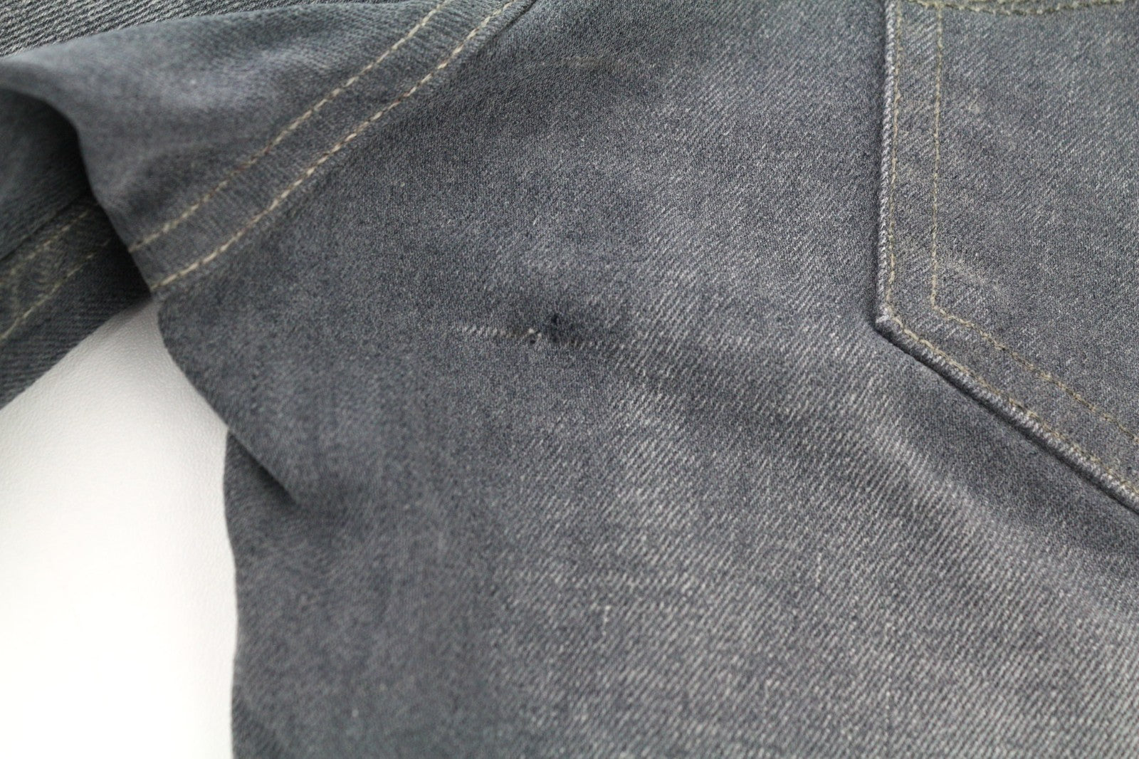 NUDIE JEANS vyriški aptempti ilgi džinsai W29/L32 tamsiai pilki, ploni, ekologiški 